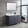 48 inch blue corner Bathroom Vanity
