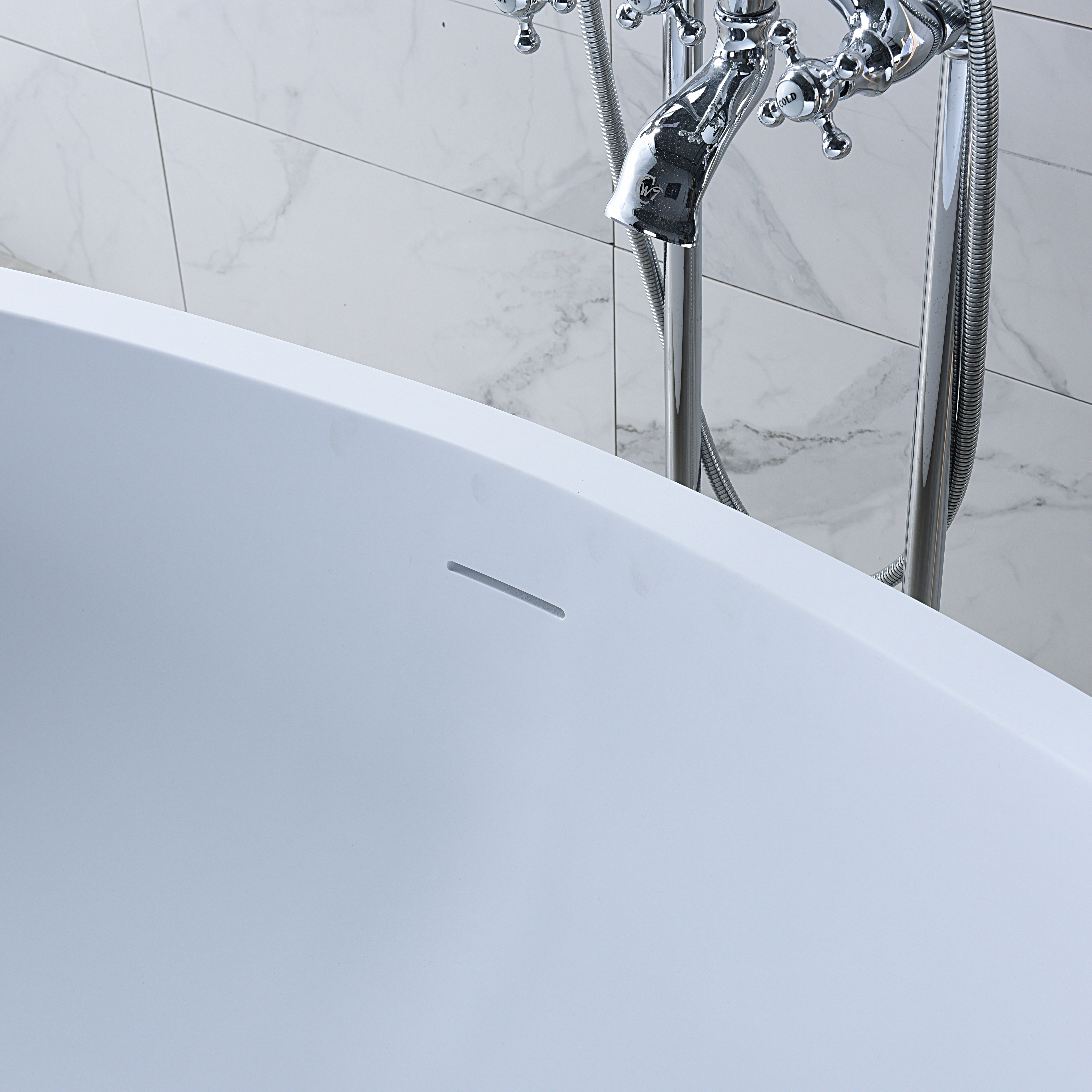 Abnormity shape adults matt white free standing solid surface bathtub