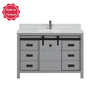 48 inch grey Bathroom Vanity