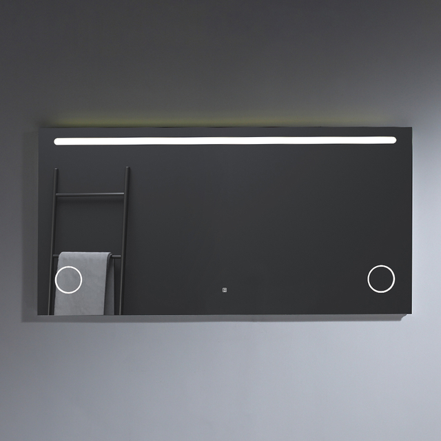 72inch make up wall mounted LED mirror for bathroom with magnifier