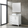 36 inch white free standing Bathroom Vanity