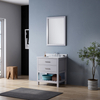 30 inch grey floor mounted Bathroom Vanity
