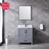 small 30 inch gray Bathroom Vanity