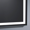 Rectangular UR certificated wall mounted bathroom LED mirror