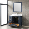 antique blue free standing Bathroom Vanity