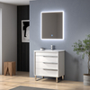 30 inch traditional white Bathroom Vanity