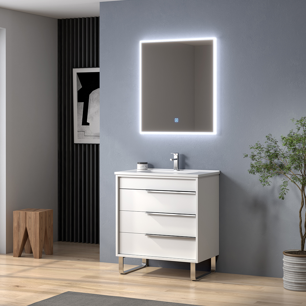 30 inch traditional white Bathroom Vanity
