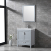 30 inch grey single sink Bathroom Vanity