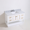 48 inch single grey Bathroom Vanity for floor