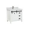 36inch white antique floor mounted Bathroom Vanity