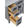 36 inch stone grey Bathroom Vanity for floor