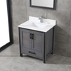 30 inch gray free standing Bathroom Vanity