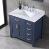 36 inch blue countertop Bathroom Vanity