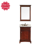 24 inch mahogany floor mounted Bathroom Vanity