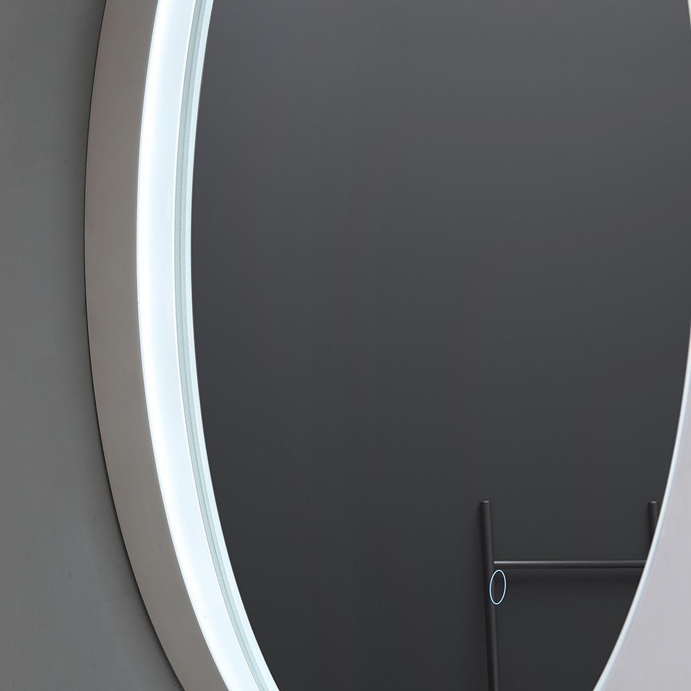 Square UL certificated dressing LED mirror for bathroom