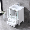 24 inch white free standing Bathroom Vanity