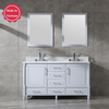 60 inch grey floor mounted Bathroom Vanity