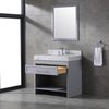 36 inch free standing grey color bathroom decor Bathroom Vanity