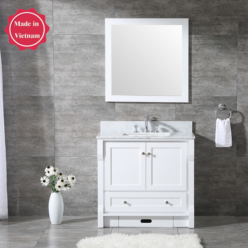 36 inch small corner Bathroom Vanity