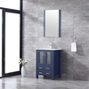 small blue free standing Bathroom Vanity