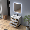 30 inch small grey Bathroom Vanity