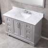 48 inch traditional grey Bathroom Vanity for floor