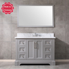 48 inch traditional grey Bathroom Vanity for floor