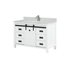 48 inch white vintage Bathroom Vanity for floor