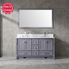 60 inch antique grey Bathroom Vanity with sink