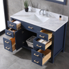 48 inch blue corner Bathroom Vanity