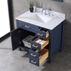 36 inch blue countertop Bathroom Vanity