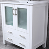 30 inch white free standing Bathroom Vanity