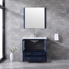 36 inch navy blue free standing Bathroom Vanity