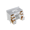 48 inch small white Bathroom Vanity