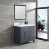 36 inch blue floor mounted Bathroom Vanity