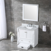 36 inch small corner Bathroom Vanity