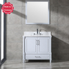 antique grey free standing Bathroom Vanity