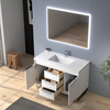 48inch white small Bathroom Vanity for floor