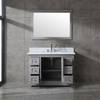 48 inch grey single sink Bathroom Vanity