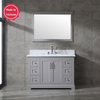 48 inch grey single sink Bathroom Vanity