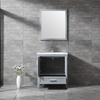 30 inch grey single sink Bathroom Vanity