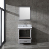 30 inch rustic grey Bathroom Vanity for floor