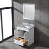 30 inch white small free standing Bathroom Vanity