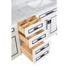 72 inch antique white Bathroom Vanity