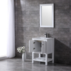 24inch white bathroom vanity small size cabinet for bathroom