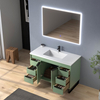 48 inch modern green corner Bathroom Vanity