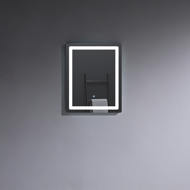 24inch Anti-fog wall mounted LED mirror for bathroom