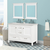 traditional 48 inch white Bathroom Vanity