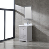 traditional 24 inch gray Bathroom Vanity