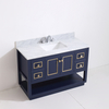 small 48 inch blue Bathroom Vanity